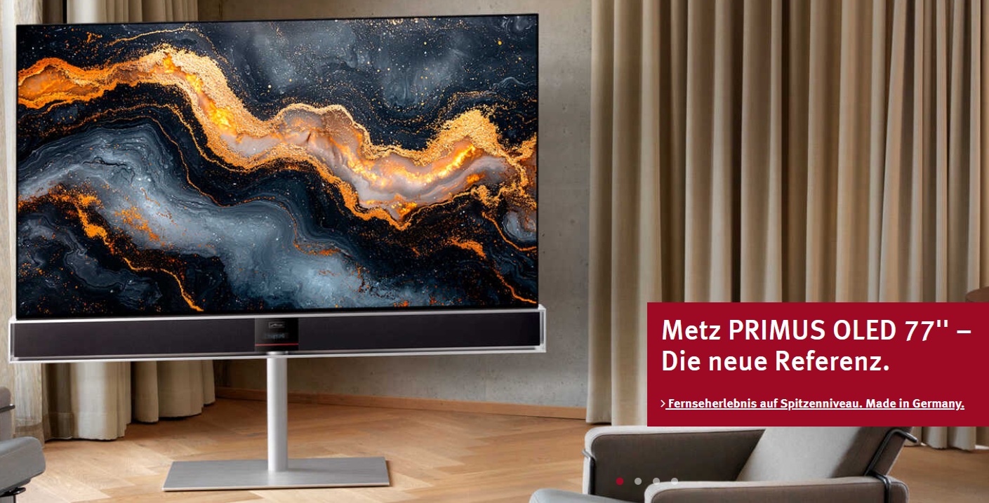 neuer OLED TV Metz Primus 77